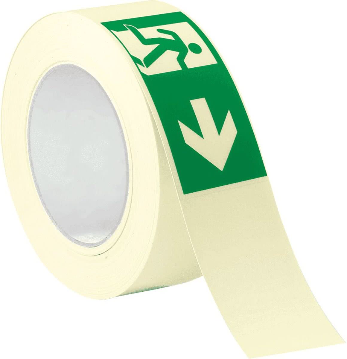 PERMALIGHT Power tape met pictogram vluchtweg rechts